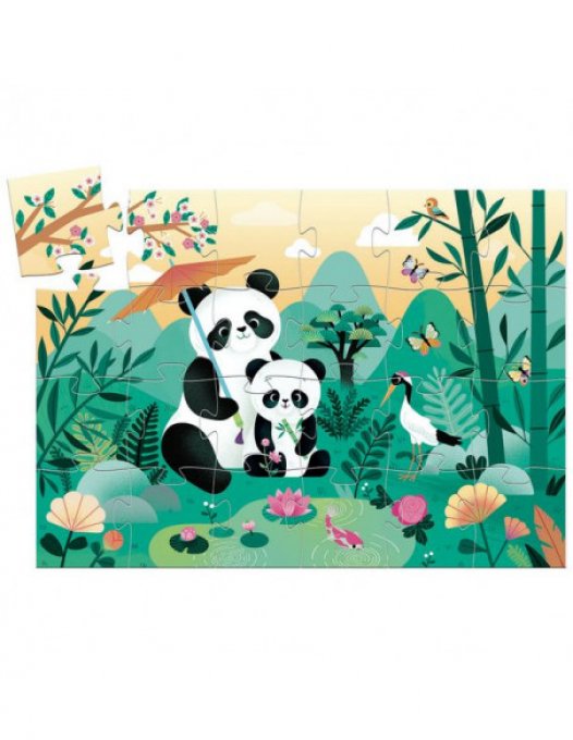 Puzzle panda 24 pièces