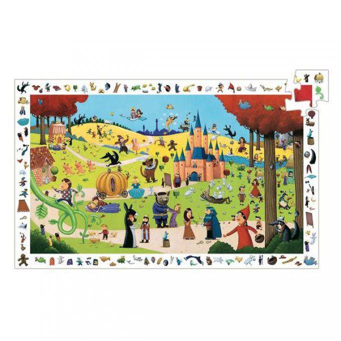 Puzzle d'Observation 54 pièces Les Contes