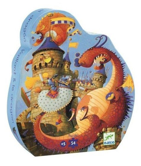 Puzzle 54 pièces Le Vaillant Dragon