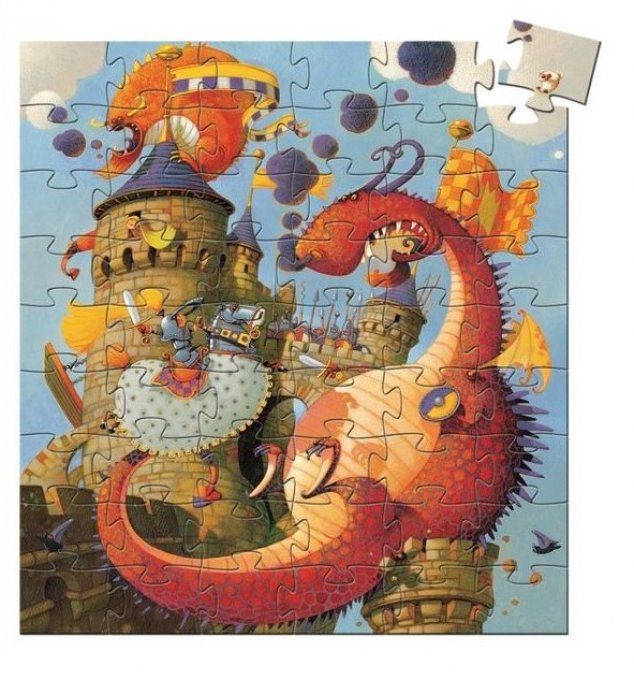 Puzzle 54 pièces Le Vaillant Dragon