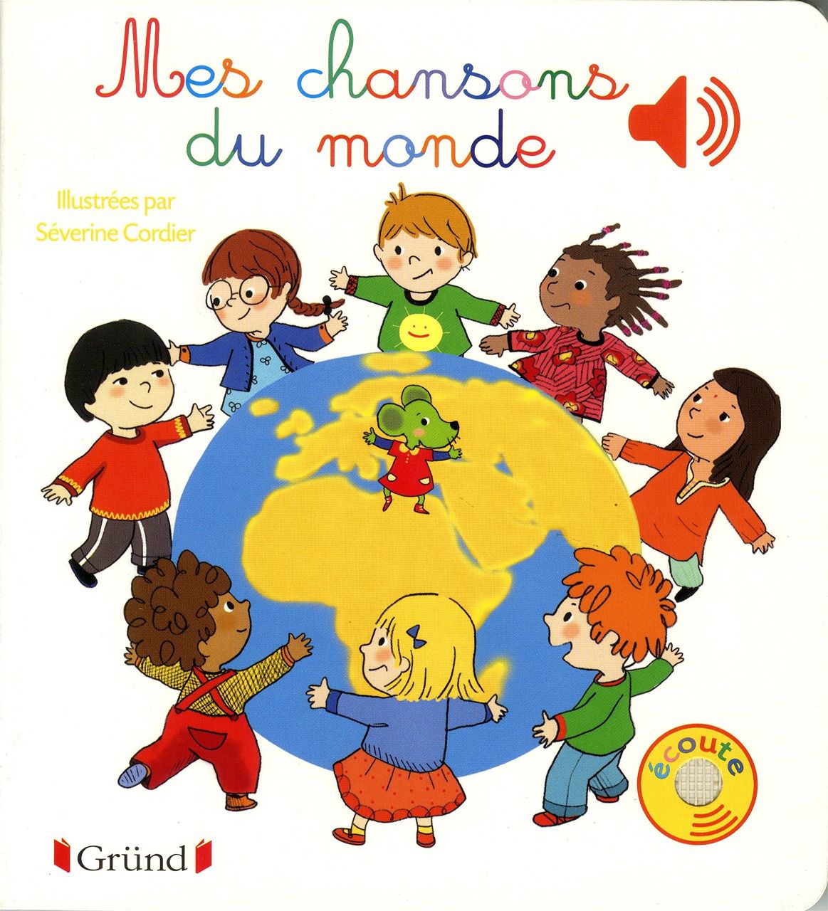 Livre Musical Mes chansons du monde