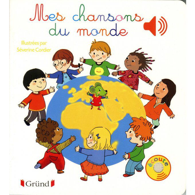 Livre Musical Mes chansons du monde