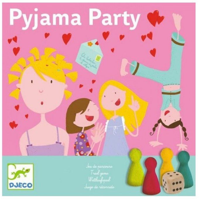 Pyjama Party, jeu de parcours
