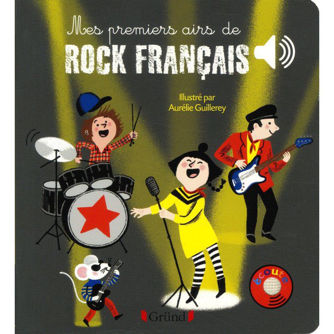Livre Musical Mes premiers airs de rock français
