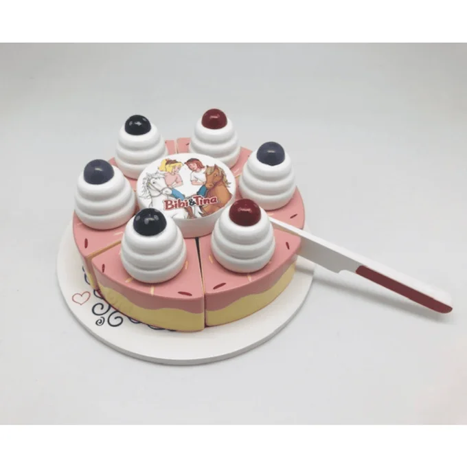 Gateau en bois Fraise vanille