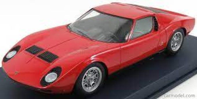 Lamborghini Miura P400 SV (1971), en métal à rétrofriction