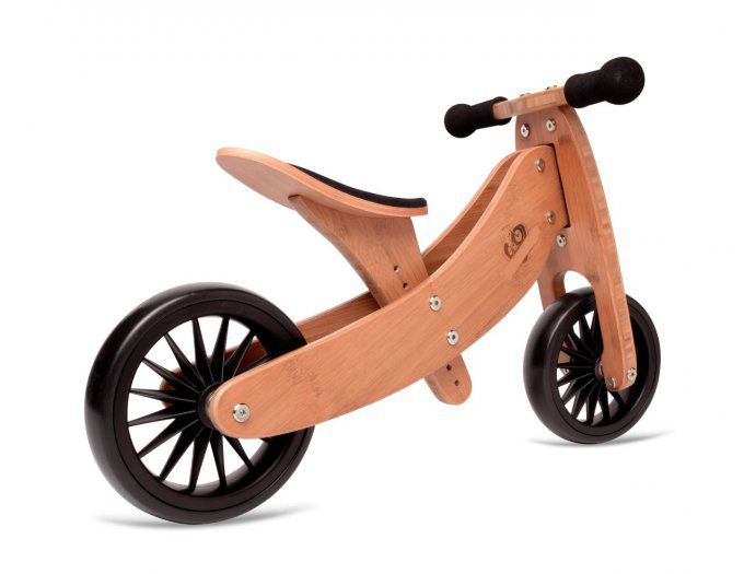 Natural : Draisienne en Bambou, 2 en 1, à partir de 18 mois transformable en porteur