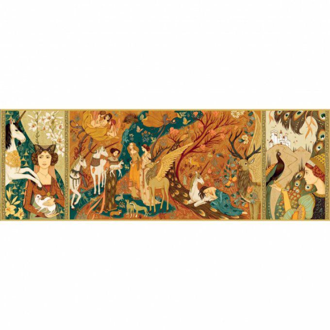 Puzzle Gallery les jardins de la licorne 500 pièces