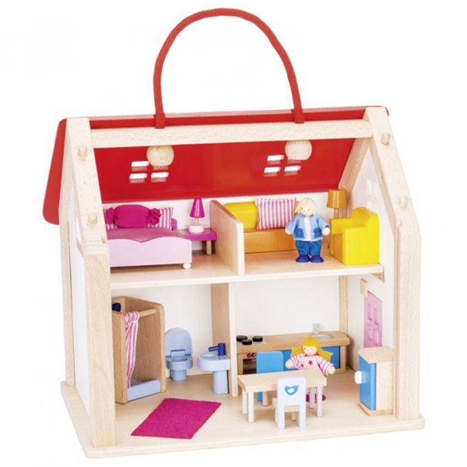 Maison de Poupées Bois