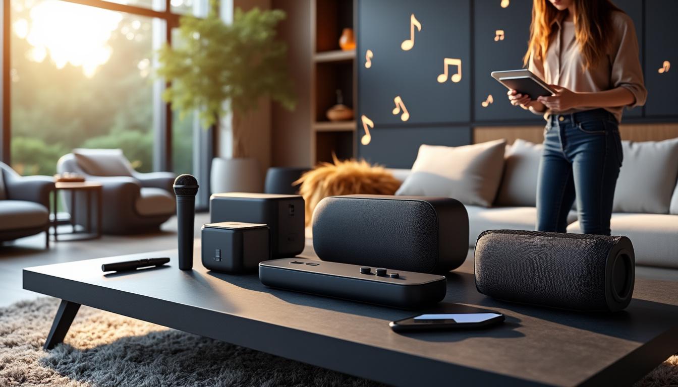 découvrez comment choisir une enceinte karaoké adaptée à vos besoins grâce à nos conseils pratiques pour profiter d'une expérience musicale optimale.