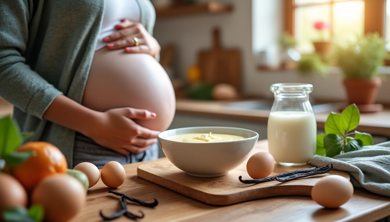 découvrez les conseils essentiels pour consommer la crème anglaise en toute sécurité pendant la grossesse et protéger votre santé et celle de votre bébé.