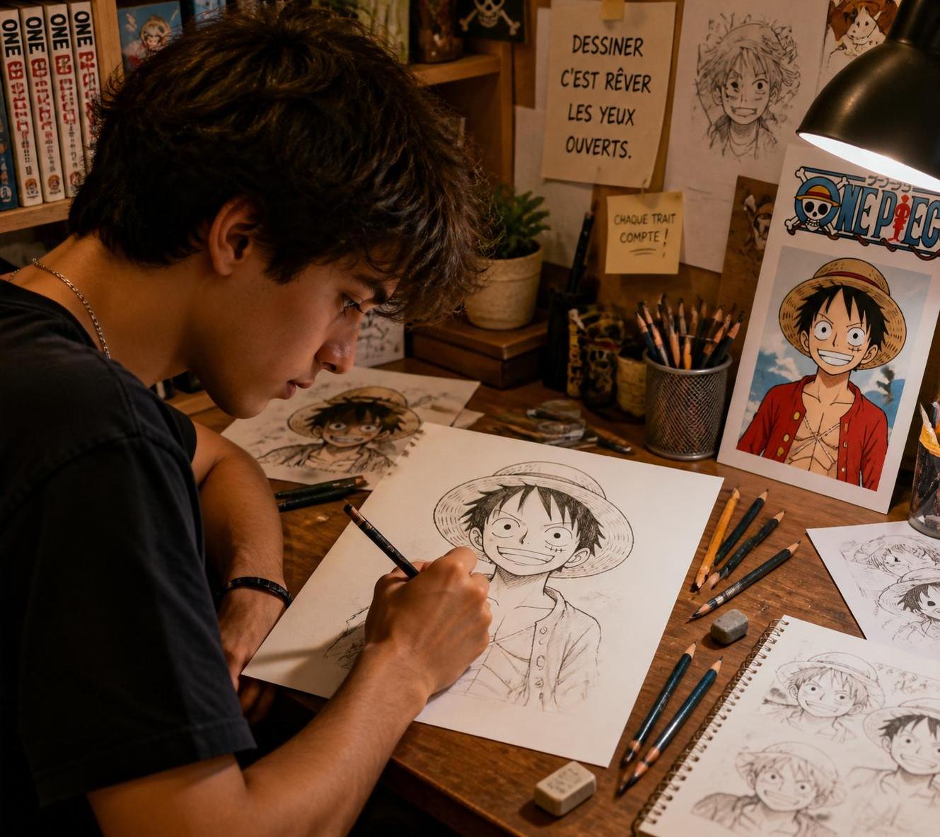 apprenez à dessiner one piece avec nos astuces détaillées pour maîtriser le style manga étape par étape, idéal pour débutants et passionnés.