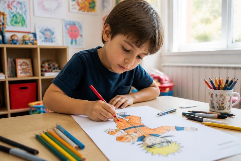 découvrez comment le coloriage naruto stimule la créativité et l'imagination des enfants à travers une activité ludique et éducative.