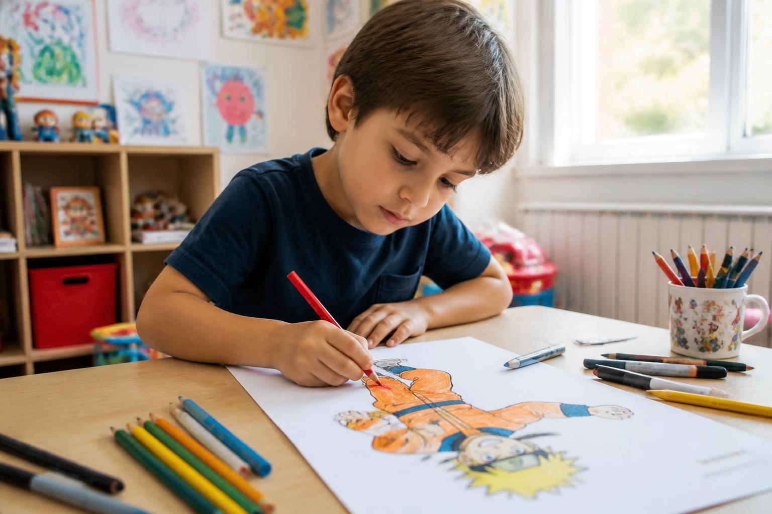 découvrez comment le coloriage naruto stimule la créativité et l'imagination des enfants à travers une activité ludique et éducative.