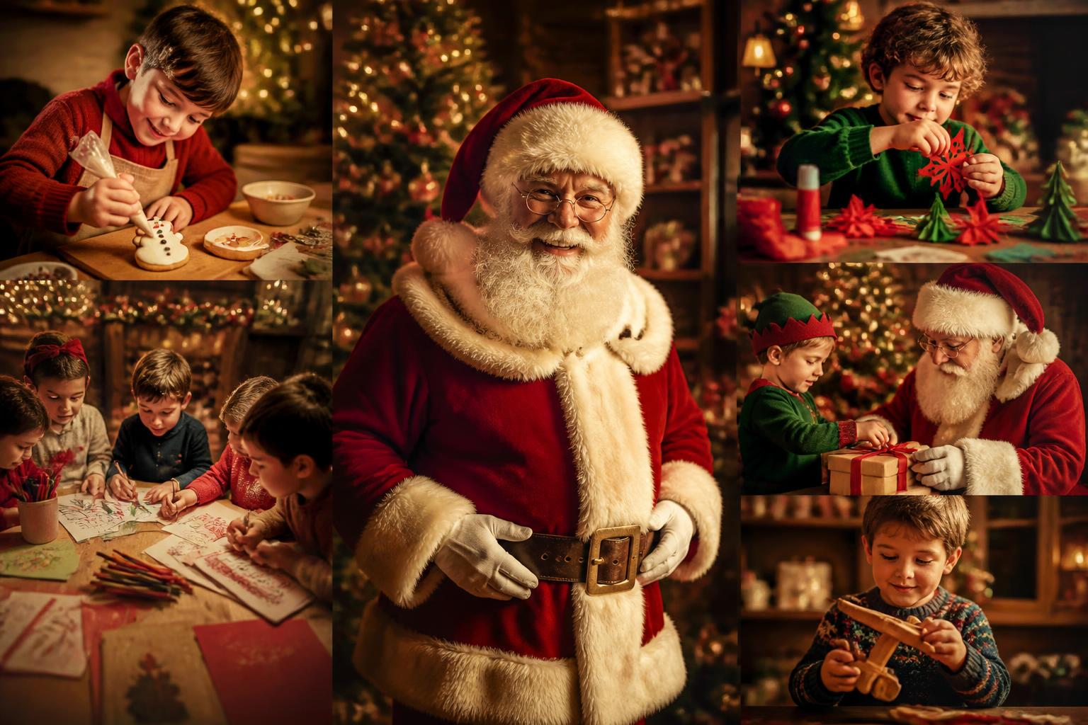 découvrez 5 idées créatives de dessins du père noël pour divertir et occuper vos enfants pendant les fêtes de fin d'année.
