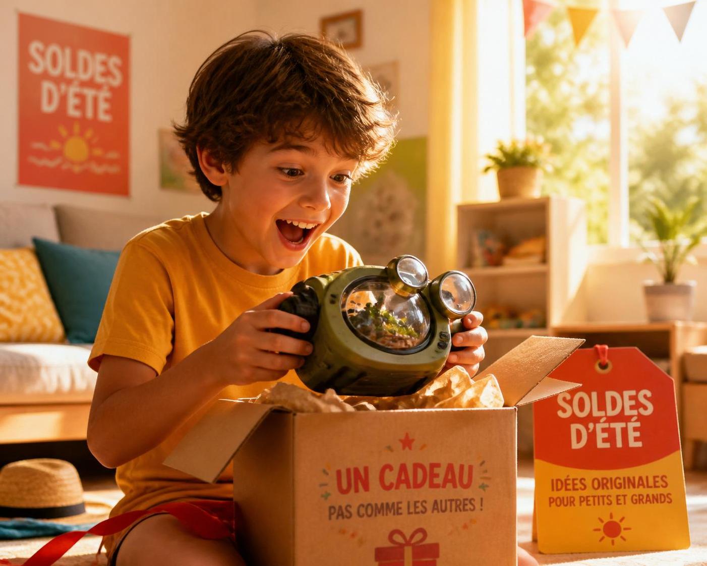 découvrez nos idées cadeaux originales pour enfants lors des soldes été 2025 et profitez des meilleures offres pour faire plaisir à vos petits.