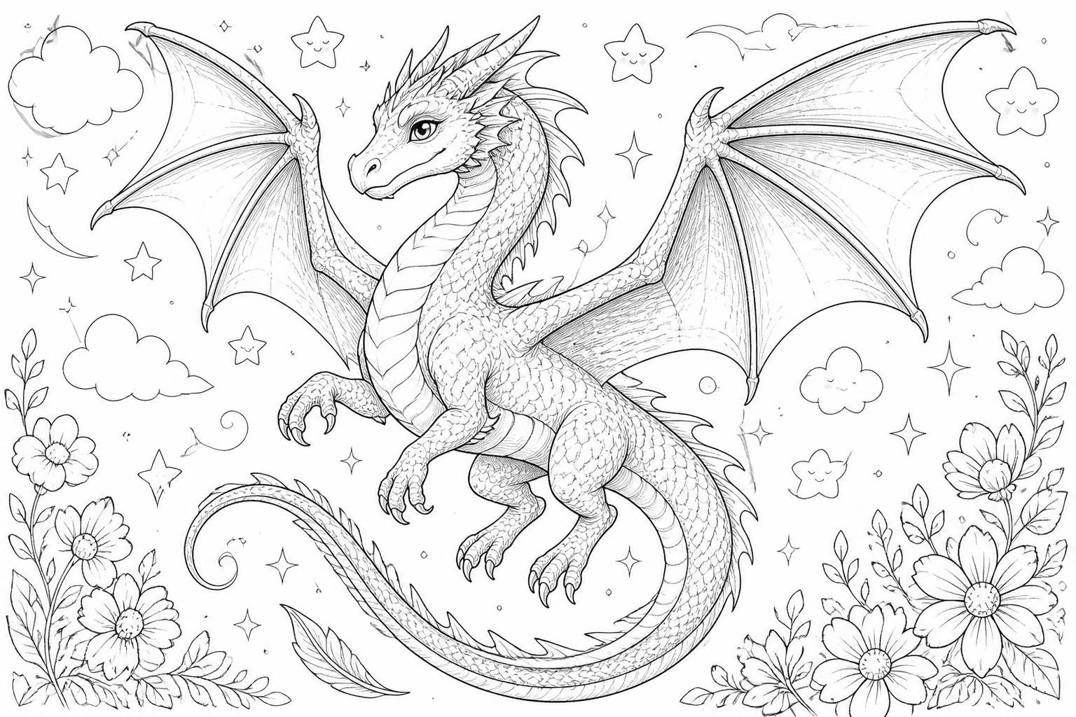 découvrez des idées de coloriage dragon pour enfants, parfaites pour stimuler leur imagination et développer leur créativité de manière ludique.