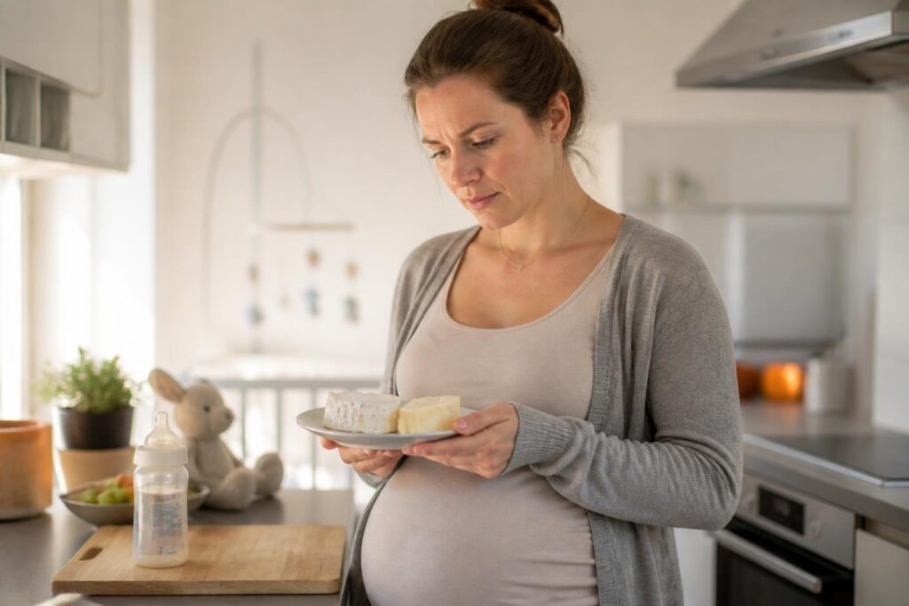découvrez les risques liés à la consommation de fromage de brebis pendant la grossesse et comment protéger la santé de la future maman et de son bébé.