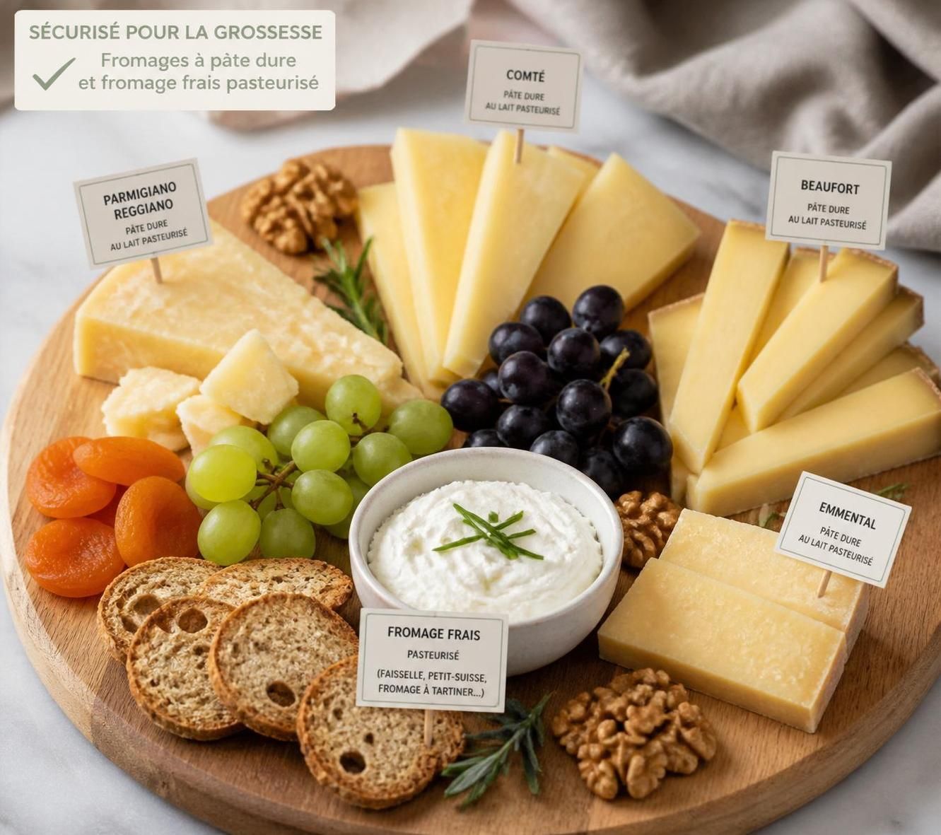 découvrez quels fromages privilégier pendant la grossesse pour allier plaisir et sécurité dans votre alimentation.