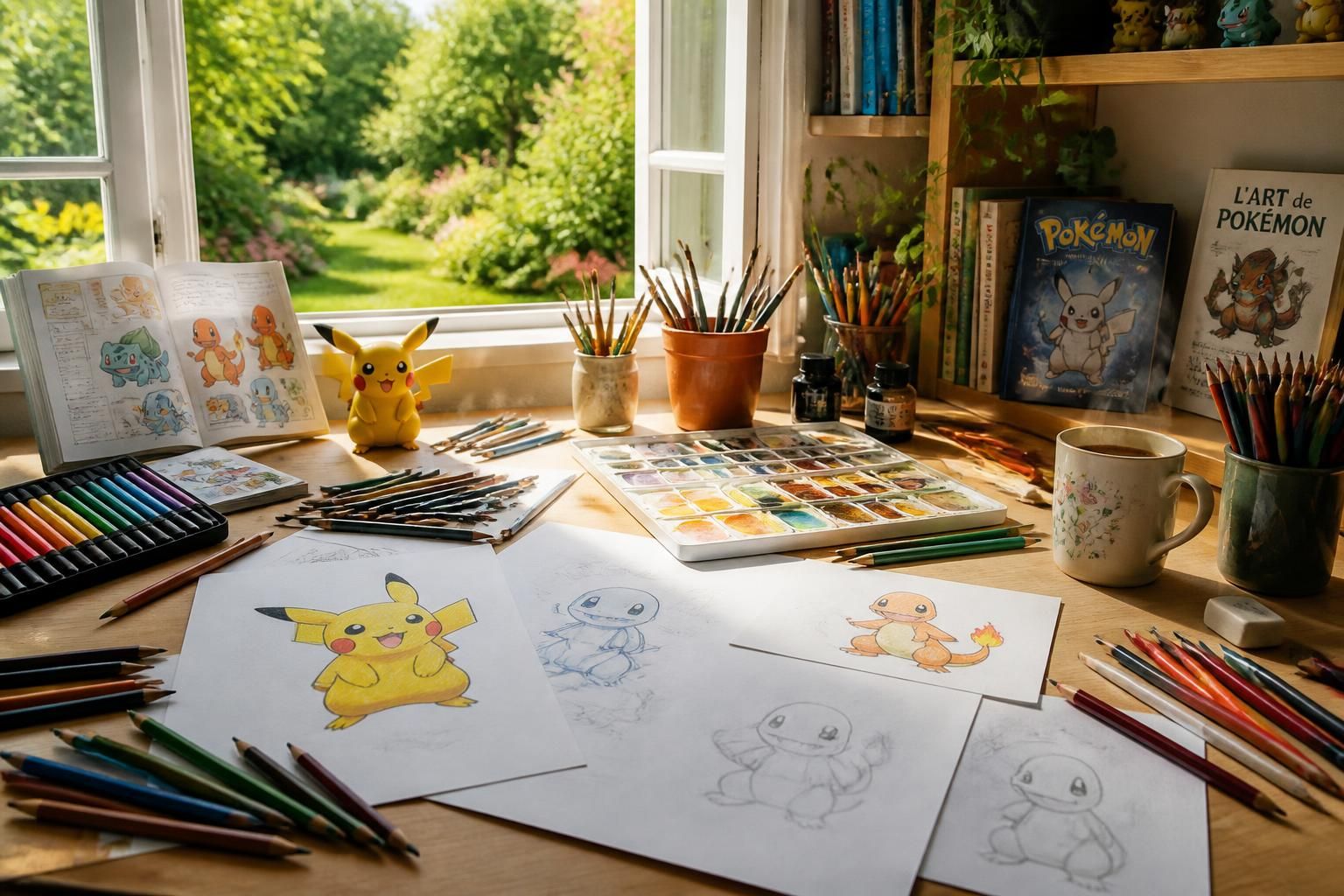 découvrez nos astuces efficaces pour réussir vos dessins pokémon colorés chez vous et laissez libre cours à votre créativité.