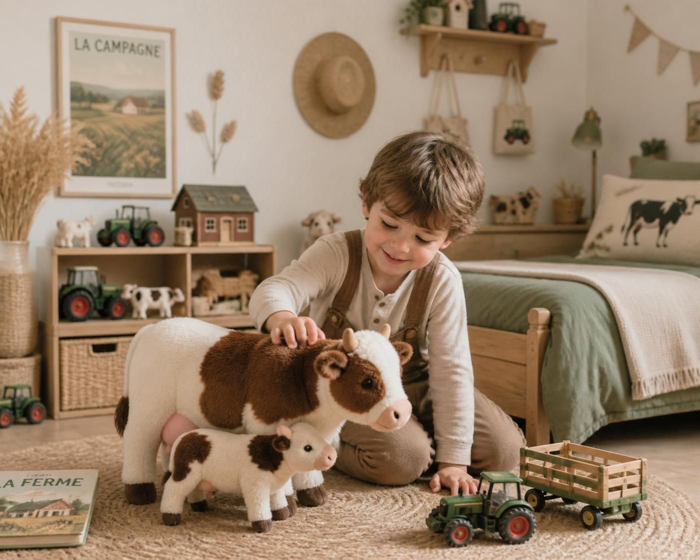 découvrez comment choisir le cadeau idéal pour les petits fans de la ferme passionnés par les vaches allaitantes, avec des idées originales et adaptées à leur âge.