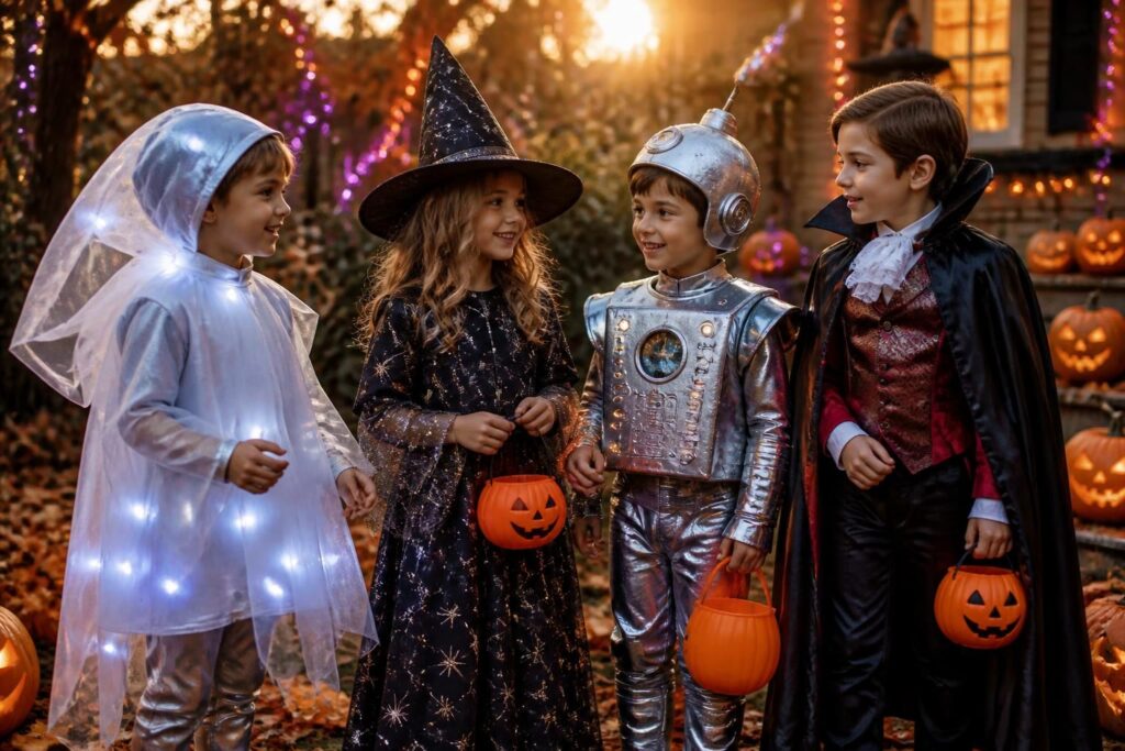 découvrez nos idées originales de déguisements halloween pour enfants qui feront sensation lors de vos fêtes. des costumes uniques et amusants pour un halloween inoubliable !