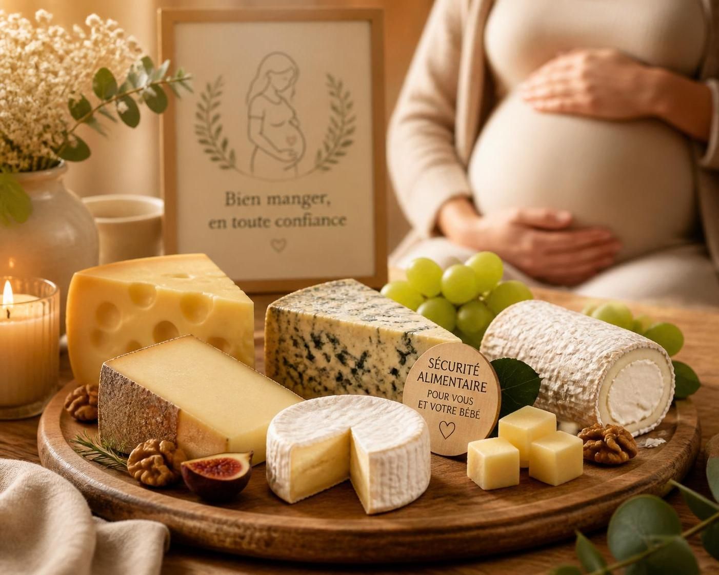 découvrez quels fromages privilégier pendant la grossesse pour assurer la sécurité et la santé de maman et bébé. guide complet des fromages recommandés pour femme enceinte.