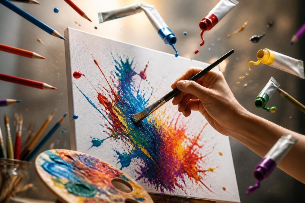 découvrez des idées originales pour créer une page de garde d'art plastique qui capte l'attention dès la première page et donne envie d'explorer votre travail artistique.