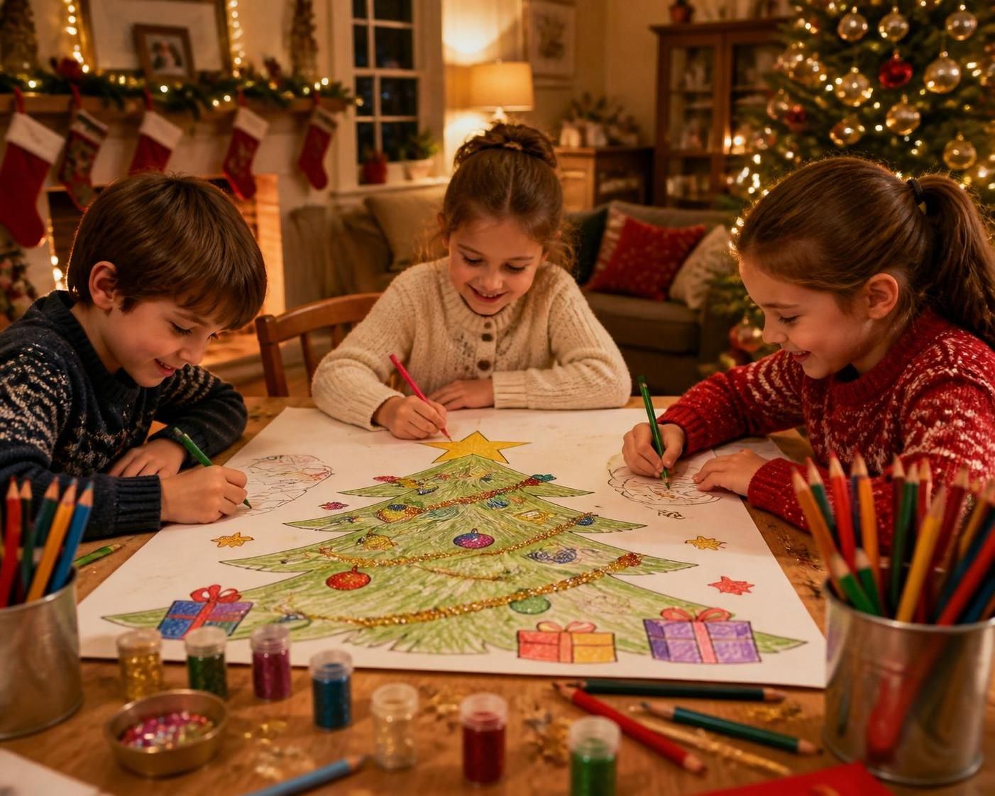 découvrez des idées créatives de dessins de sapin de noël pour divertir les enfants en famille tout en stimulant leur imagination pendant les fêtes.