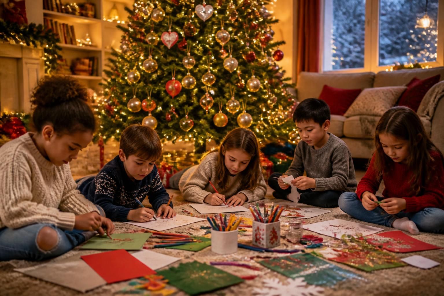 découvrez des idées créatives de dessins de sapin de noël pour divertir et occuper les enfants en famille pendant les fêtes.