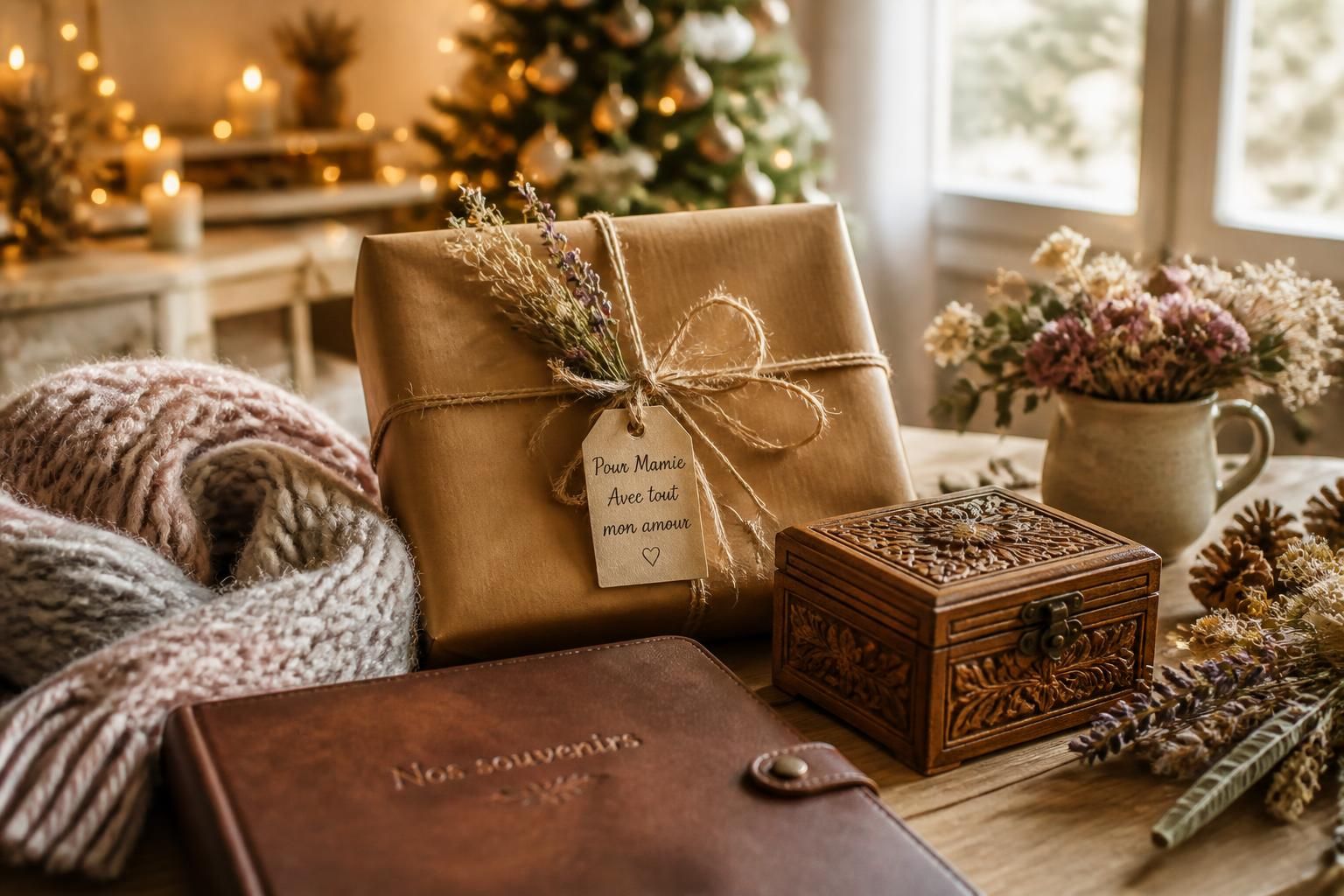 découvrez des idées de cadeaux faits main ou personnalisés pour grand-mère, parfaits pour noël ou un anniversaire, alliant originalité et tendresse.