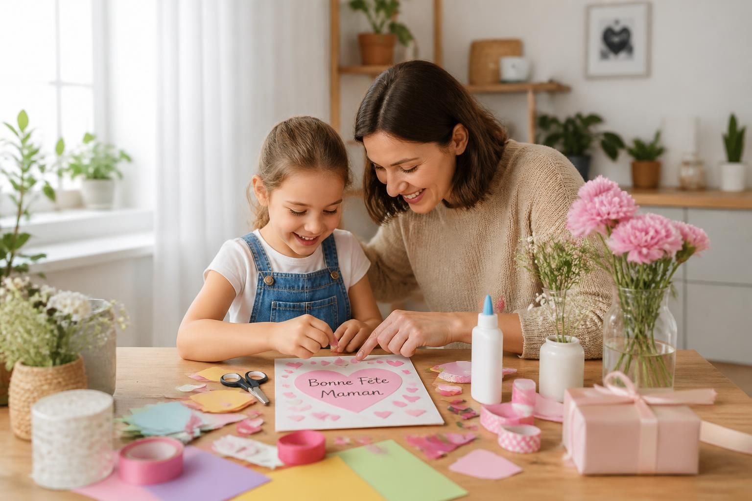 découvrez des idées cadeaux faciles à fabriquer avec les enfants pour la fête des mères, des créations simples et originales qui feront plaisir à coup sûr.