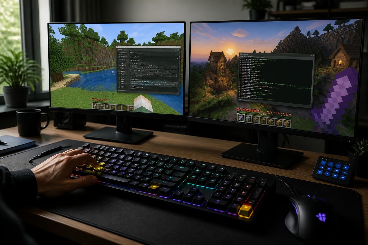 découvrez tous les raccourcis clavier essentiels pour maîtriser les commandes minecraft sur les éditions bedrock et java, et améliorez votre expérience de jeu.
