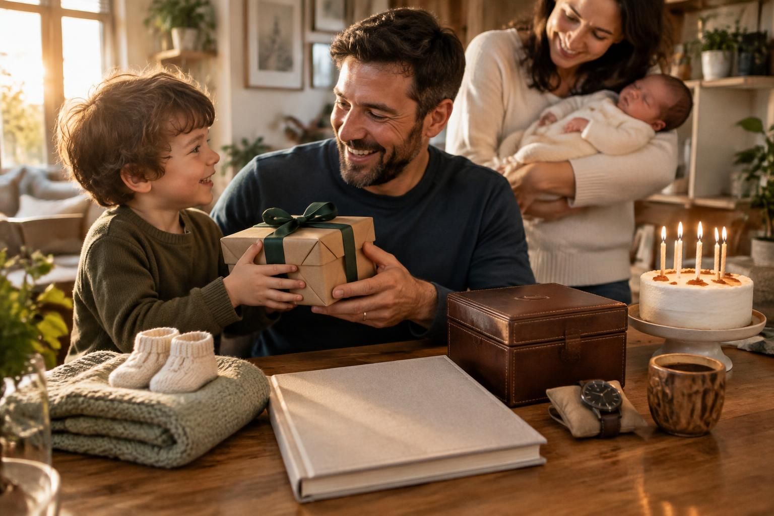 découvrez des idées de cadeaux personnalisés pour papa, parfaites pour un anniversaire, une naissance ou célébrer les grands moments de la vie.