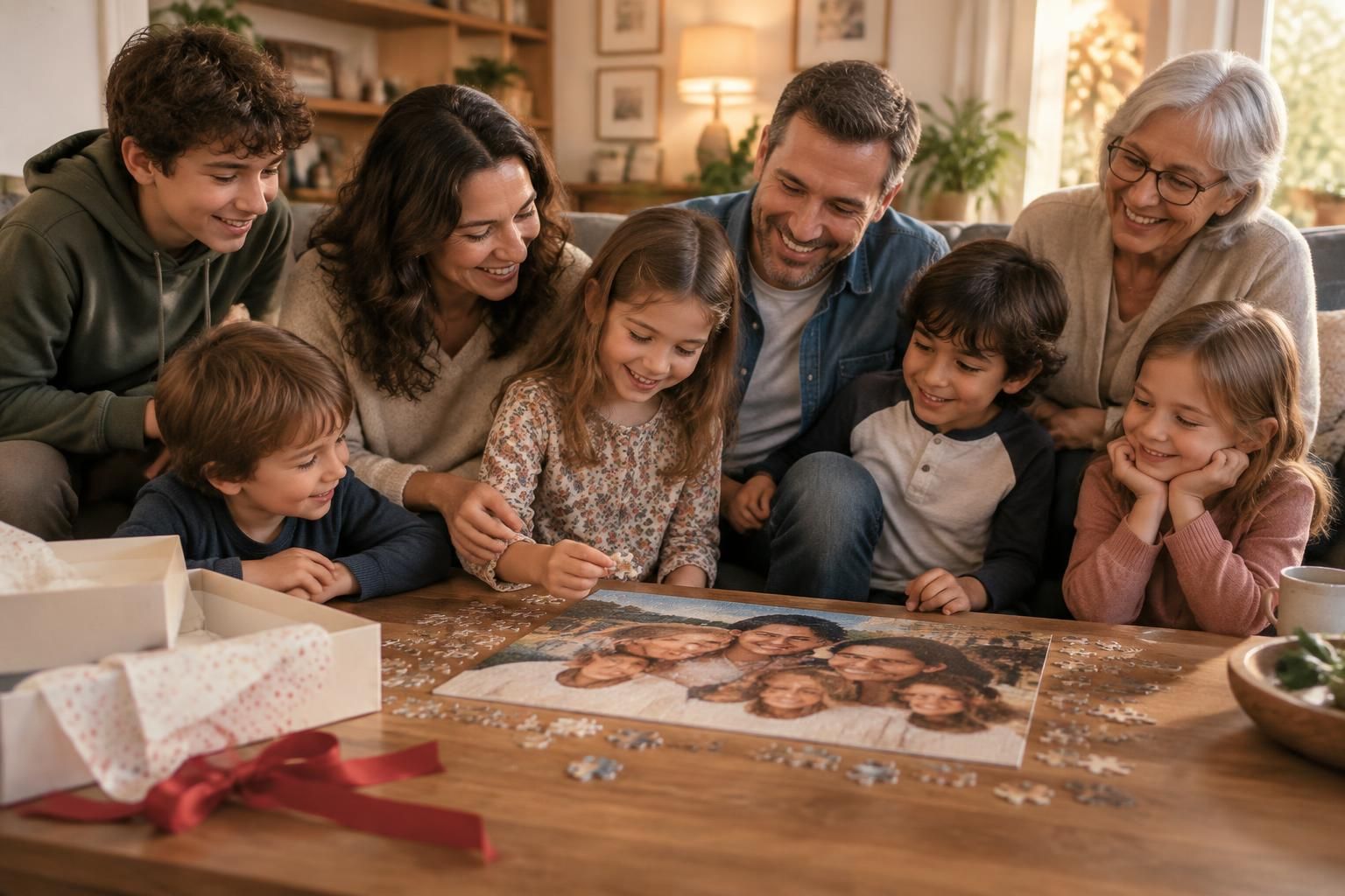 découvrez des idées de cadeaux personnalisés pour réunir familles nombreuses ou recomposées : des attentions uniques qui célèbrent chaque lien.