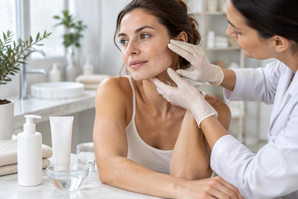 découvrez les causes de la desquamation de la peau, les traitements efficaces et les soins adaptés au visage et au corps pour apaiser et protéger votre peau.