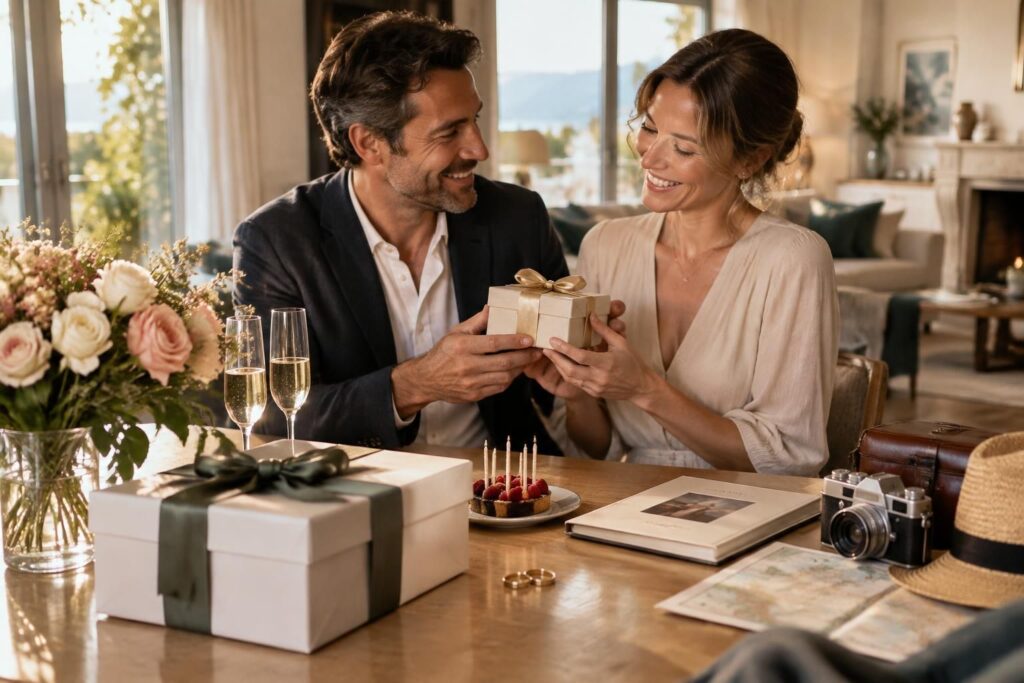 découvrez des idées cadeaux pour couple pour célébrer un anniversaire, un mariage ou chaque moment spécial de votre histoire.